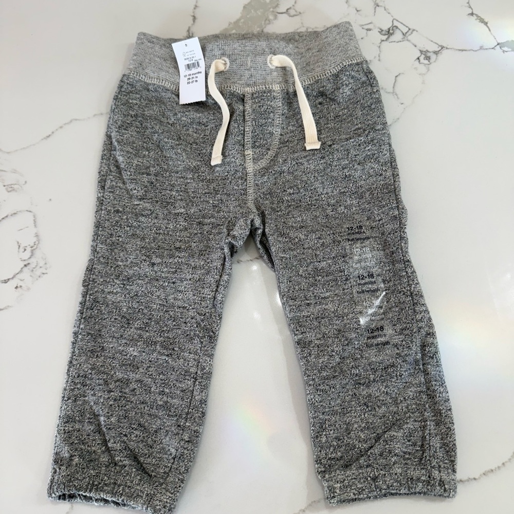 GAP Heather Gray Kids Sweatpants